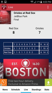 Boston Baseball Free游戏截图3