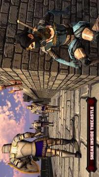 NinjaGirl : Ninja Survival Ultimate War 3D Free *游戏截图4