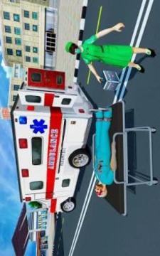 Ambulance Rescue Game Simulator 2018游戏截图5