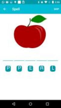Fruits - Learn, Spell, Quiz, Draw, Color and Games游戏截图3
