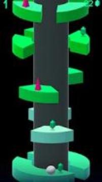 Helix Spiral Tower : helix jumping arcade游戏截图2