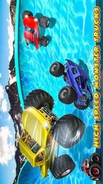 Xtreme Monster Truck Waterslide Race游戏截图4