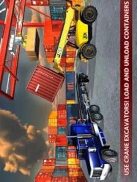 Land & Sea Cargo Service: Ship & Train Simulation游戏截图3