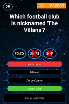 Millionaire Quiz 2017游戏截图5