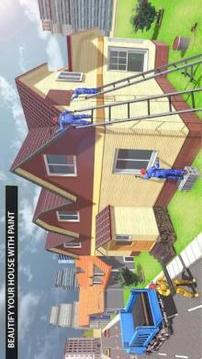 Sloping Roof Construction Game游戏截图4