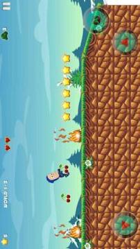 Ninja Hattori Shooter jump run in the jungle游戏截图1