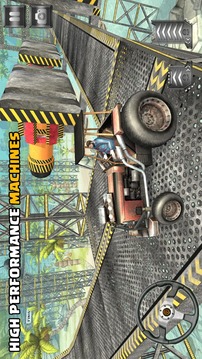 Impossible Tractor Stunts : Offroad Tracks游戏截图4