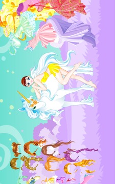 Fairy and the Unicorn Dressup游戏截图1