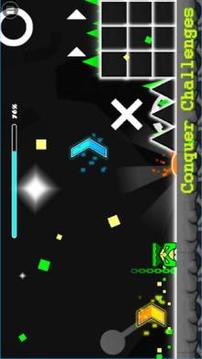 Geometry Impossible Rush 2018- Flippy Geometry War游戏截图2