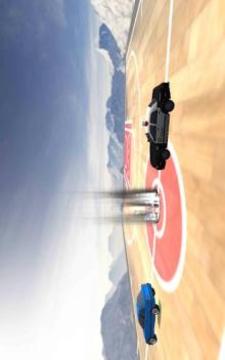 Police mega ramp car jump driving stunt game游戏截图5