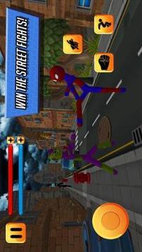 Stickman Spider Hero 3D游戏截图2