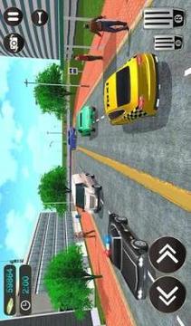 Taxi Driver Game - Offroad Taxi Driving Sim游戏截图1