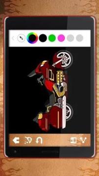 Motorcycles Coloring Pages游戏截图3