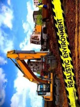 Heavy Excavator: City Road Construction 2018游戏截图2