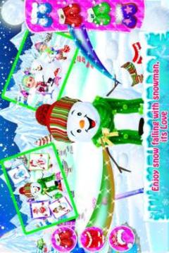 Winter Dressup And Hairdo - Snowman Salon游戏截图4