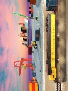 Land & Sea Cargo Service: Ship & Train Simulation游戏截图4