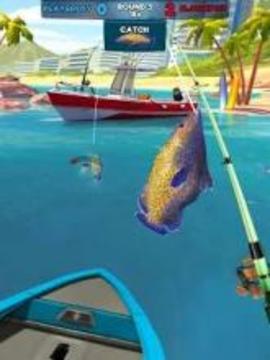 Fishing Battle: Duels. 2018 Arcade Fishing Game.游戏截图3