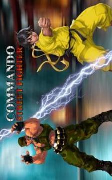 Commando Street Fighter: Free Action Games游戏截图3