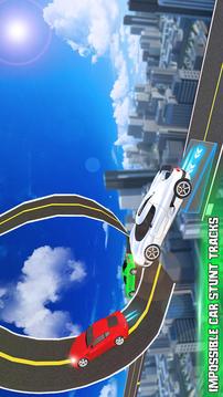 Extreme Car Stunt Impossible Racing游戏截图1