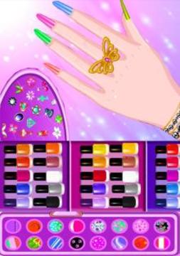 Fashion Nail Salon - Manicure 3D Girls Game游戏截图1