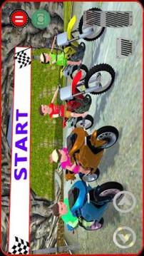 Real Kids Motorcycle Bike Race Free 3D游戏截图3