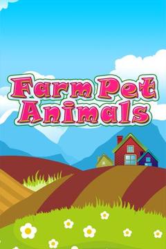 Farm Pet Animal Match for Kids游戏截图1