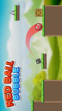 Bubble Red Ball Adventure - Jump Ball 2018游戏截图1