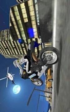 City Police MotorBike 3D Driving Simulator游戏截图3