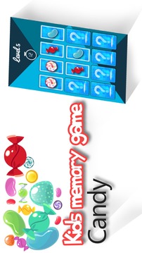 Kids memory game Candy游戏截图1