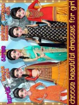 Indian Wedding & Party Dressup Fashion游戏截图3
