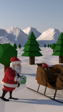 Slippy Santa Rush游戏截图1