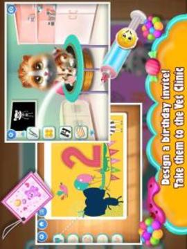 Fluffy Pets Birthday Party! Kitty & Puppy Birthday游戏截图4