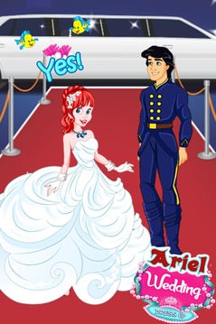 Mermaid and Eric Date Dress up游戏截图2