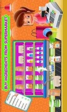 Colorful Cupcake Maker Factory: Bakery Shop Games游戏截图1