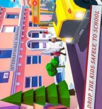 School Bus Driving Game Simulator 2018游戏截图4
