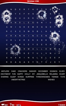 Astraware Christmas Wordsearch游戏截图5