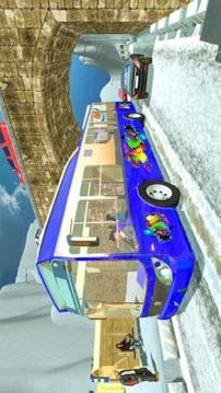 Modern Mountain Uphill Coach Bus Driver Simulator游戏截图4