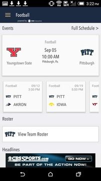 Pitt Gameday LIVE游戏截图2