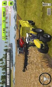 Real Farming Tractor Transporter Simulator 2018游戏截图1