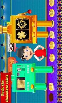 Chocolate Coin Factory: Money Candy Making Games游戏截图1