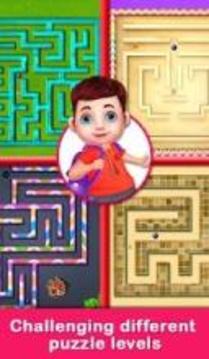 Educational Virtual Maze Puzzle for Kids游戏截图1
