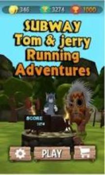 Subway Tom and Jerry running Adventure游戏截图5
