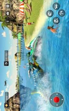 Ultimate Sea Dragon Simulator Free 2018游戏截图1