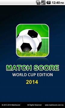 Match Score Brazil 2014游戏截图5