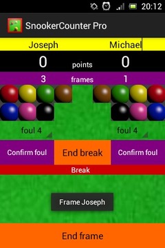 Snooker Counter游戏截图2