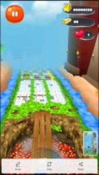 Subway Surf : Pixel Zombie Run游戏截图2