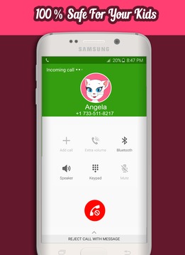 Call From Talking Angela游戏截图5