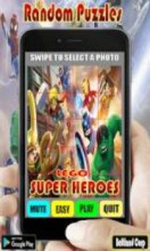 Random Lego SUPER HEROES Puzzles游戏截图3