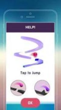Spiral Jumping Ball游戏截图1