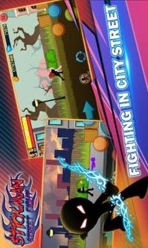 Stickman Street Fight游戏截图2